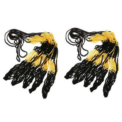 10 DB nylon hálótáska labdahordozó 1 röplabda kosárlabda futballhoz