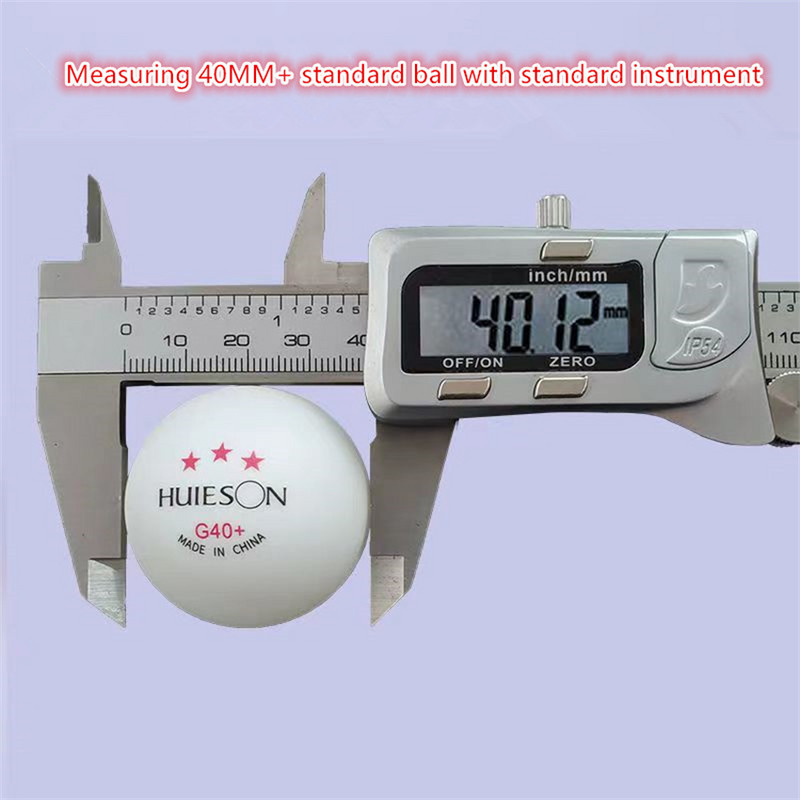 Uued Huiesoni 3 tärniga lauatennise pallid ABS+ materjalist professionaalsed lauatennisepallid TTF standardsed lauatennise pallid võistlemiseks