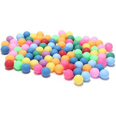 40 mm топки за тенис на маса 2,4 g произволни цветове 50 бр за игри на открито спорт