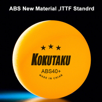 20 τεμ./Συσκευασία 3 αστέρων Μπάλα επιτραπέζιας αντισφαίρισης υψηλής ποιότητας 40+ ABS Νέο υλικό ανθεκτικό κίτρινο λευκό για προπόνηση αγώνων πινγκ πονγκ