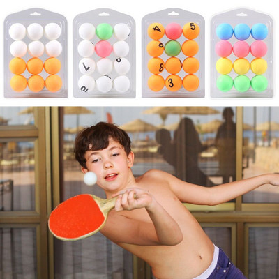 Lottery Draw Daily Training Dia.40mm Table Tennis Balls Ping Pong Ball High Elasticity Parent-child Interaction