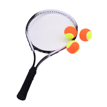 3 PCS Еластични гумени топки за плажен тенис Оранжево Жълто Спортно обучение Състезание Тенис топка