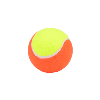 3 ΤΕΜ. Ελαστικές μπάλες τένις από καουτσούκ στην παραλία Πορτοκαλί κίτρινο Αθλητικό Προπόνηση Μπάλα τένις
