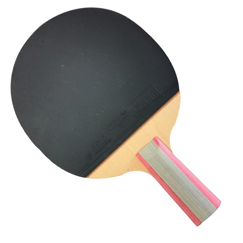 Γνήσιες ρακέτες πινγκ πονγκ T1002 και T1006 νέου τύπου DHS Τελειωμένες ρακέτες DHS αθλητικές ρακέτες πινγκ πονγκ Τετέλες ρακέτες DHS