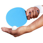 Pika kummikattega käepidemega vastupidav lauatennise reket, professionaalne lauatennise aer algajale keskmise tasemega meistermängimiseks