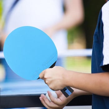 Здрава ракета за пинг-понг с дълга дръжка с гумено покритие Професионално гребло за тенис на маса за начинаещи средно напреднали
