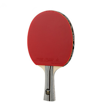 1x хилка за тенис на маса Double Face Пъпки-в гумена бухалка за тенис на маса Пинг-понг бухалка с гребло с чанта