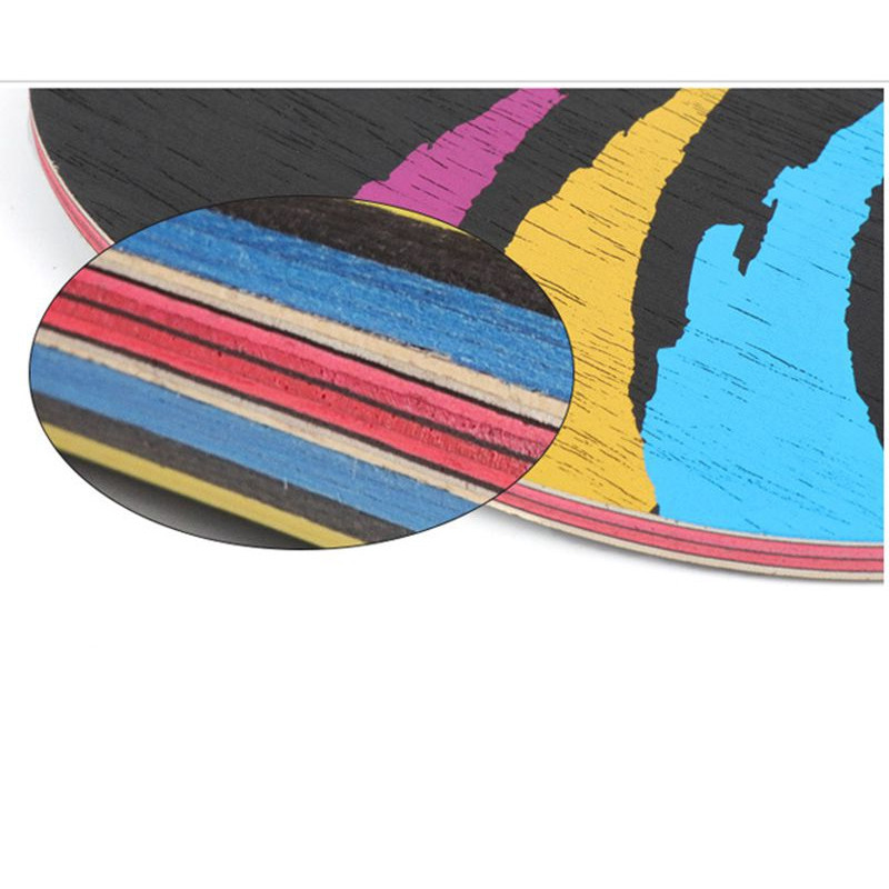 Rainbow 4 3 rétegű szénszálas Fastbreak Professzionális asztalitenisz ütő