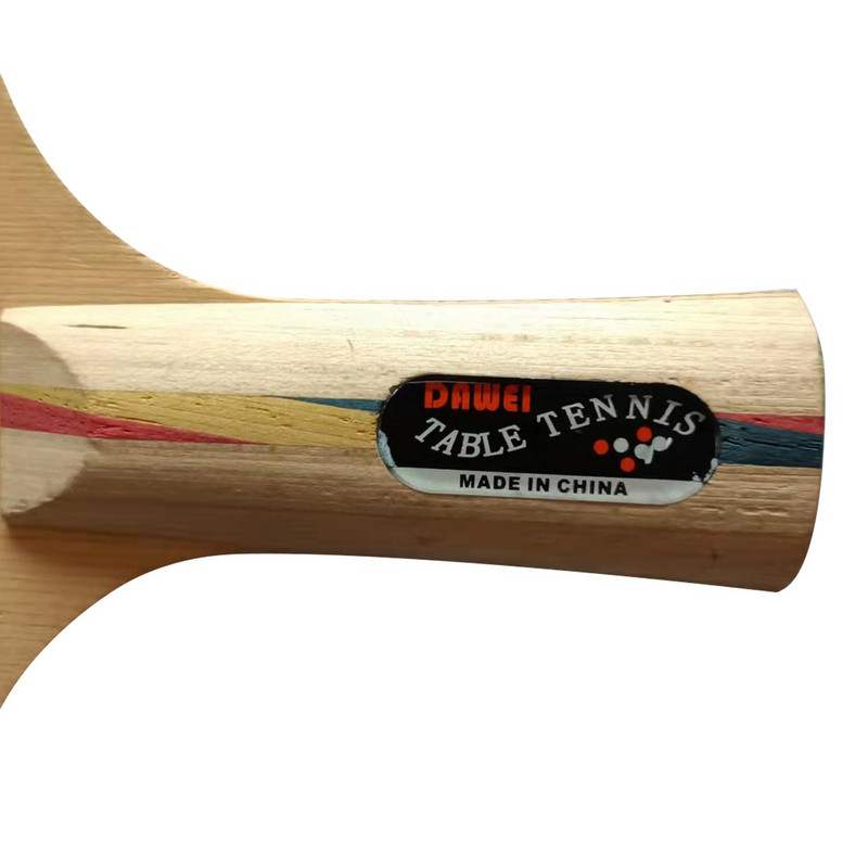 Originaal DAWEI BBC lauatennise pliiatsihoidja lühike CS lauatennise teraga pingpongi reket