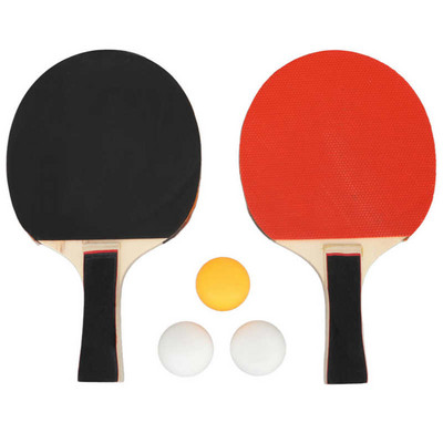 REGAIL A508 ponglabdák lapátok asztalitenisz kézfogásos ütőkészlet fa és gumi puha szivacsréteg otthoni szórakoztatás