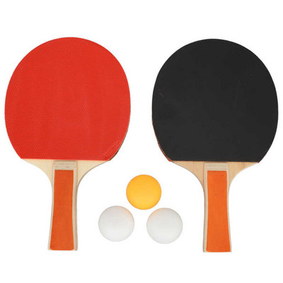 REGAIL A508 ponglabdák lapátok asztalitenisz kézfogásos ütőkészlet fa és gumi puha szivacsréteg otthoni szórakoztatás