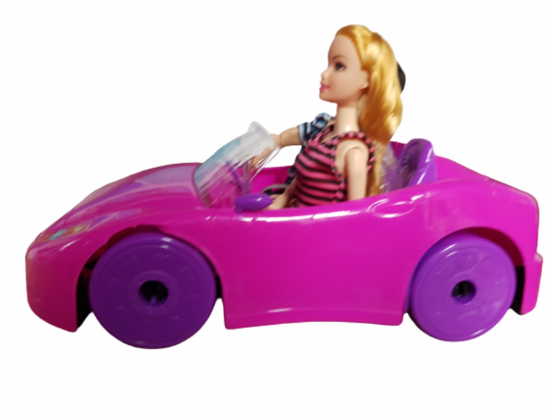 Комплект Кукли Ahelos, С кабриолет, Пластмасови, 30х20х20