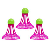 Tuulekindel sulgpall välisulgpall tuulekindel plastikust nailonpallid Shuttlecock talli takistusega spordi treeningpallid