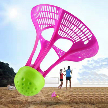 Αντιανεμικό Badminton Outdoor Badminton Αντιανεμική Πλαστική Μπάλα Nylon Shuttlecock σταθερή αντίσταση αθλητικές μπάλες προπόνησης