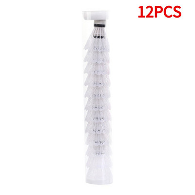 12 τμχ Πλαστικό μπάντμιντον για εξάσκηση χτυπήματος Ελαφρύ μπάντμιντον για εξάσκηση Στρόφιγγες για προπόνηση για παιδιά ψυχαγωγία