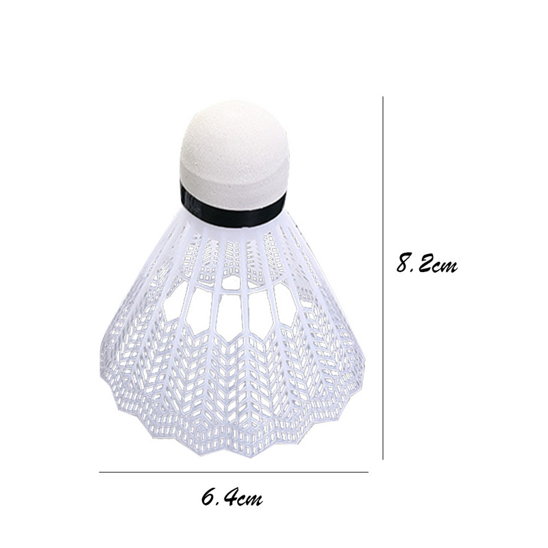 12 τμχ Πλαστικό μπάντμιντον για εξάσκηση χτυπήματος Ελαφρύ μπάντμιντον για εξάσκηση Στρόφιγγες για προπόνηση για παιδιά ψυχαγωγία