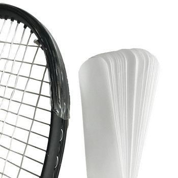 Безплатна доставка 4бр. 37CM прозрачна рамка за ракета с гребло Защита на TPU стикери Намаляване на тенис удара и триенето Стикер