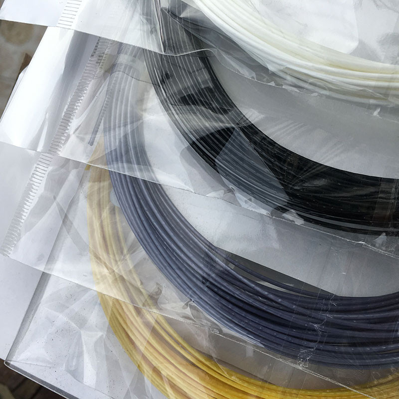 1 db ingyenes szállítás 12M 125 ALU 17L/1,25mm tenisz húr 4 szín