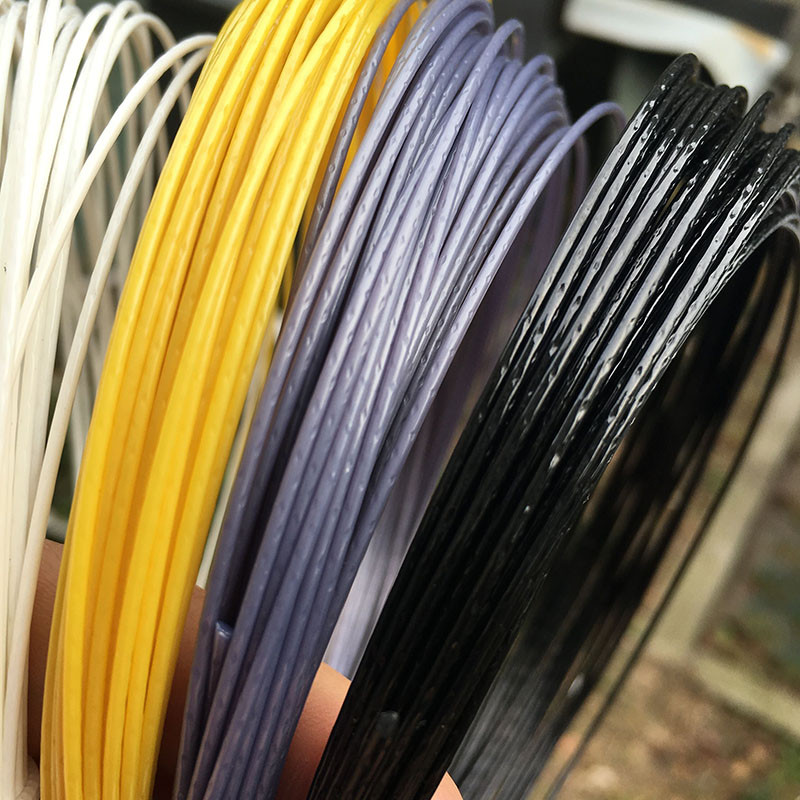 1 db ingyenes szállítás 12M 125 ALU 17L/1,25mm tenisz húr 4 szín