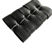 2 τεμ. Λιανική ZARSIA PU Δερμάτινη ρακέτα τένις Αντικατάσταση Λαβή Χονδρή δερμάτινη λαβή για ρακέτα τένις