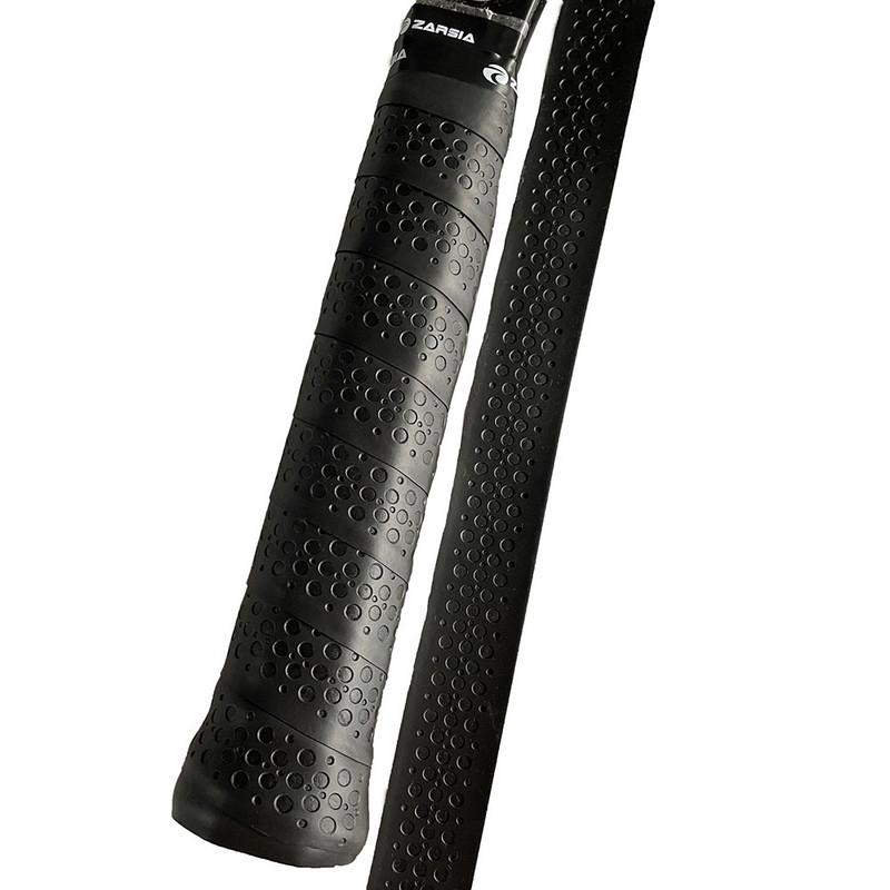 2 τεμ. Λιανική ZARSIA PU Δερμάτινη ρακέτα τένις Αντικατάσταση Λαβή Χονδρή δερμάτινη λαβή για ρακέτα τένις