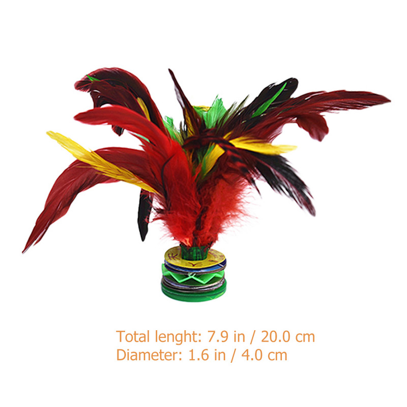 2 tk Mänguasjad Kick Shuttlecocks Lastele Vaba aeg Mänguasjad Hiina Jianzi kana – Shuttlecocks sportimiseks õues