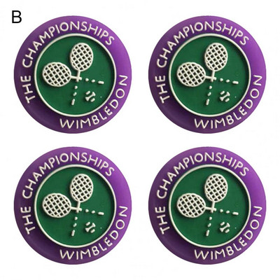 4 vnt vibracijos slopintuvas, efektyvus, ekologiškas silikoninis teniso slopintuvas, amortizatorius, teniso raketės slopintuvas, teniso priedai