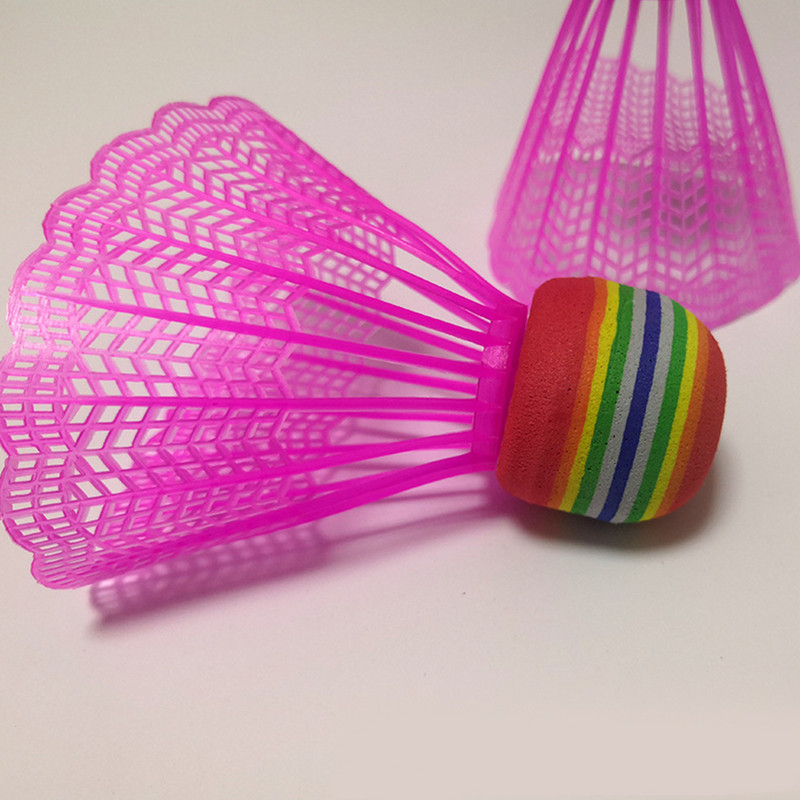 20 tk Athletic komplekt Shuttlecock Bat Kids Outdoor Mängukomplektid Shuttlecocki komplekt välitingimustes Shuttlecock Air lastele