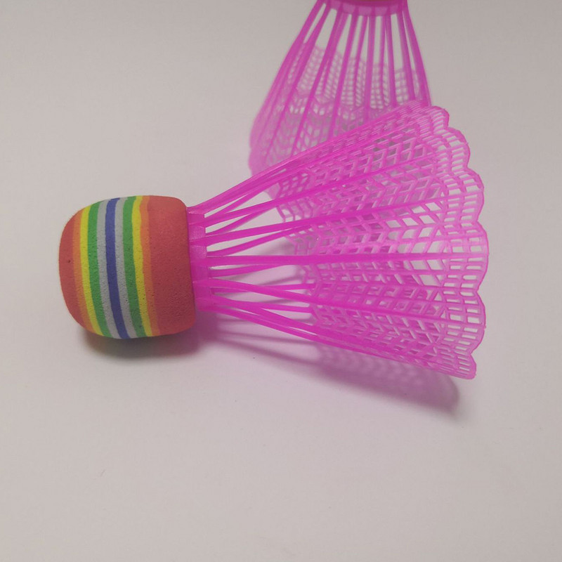 20 tk Athletic komplekt Shuttlecock Bat Kids Outdoor Mängukomplektid Shuttlecocki komplekt välitingimustes Shuttlecock Air lastele