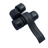 10 τμχ Μαύρη λαβή τένις με σημείο πίεσης, Αντιολισθητικές λαβές μπάντμιντον, λαβές ρακέτας τένις