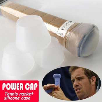 Удароустойчив силиконов енергиен ръкав Капак за тенис ракета Twinkle Bumper Overgrip Sport End Accessories Дръжка за ракета Grip Rin P9P9