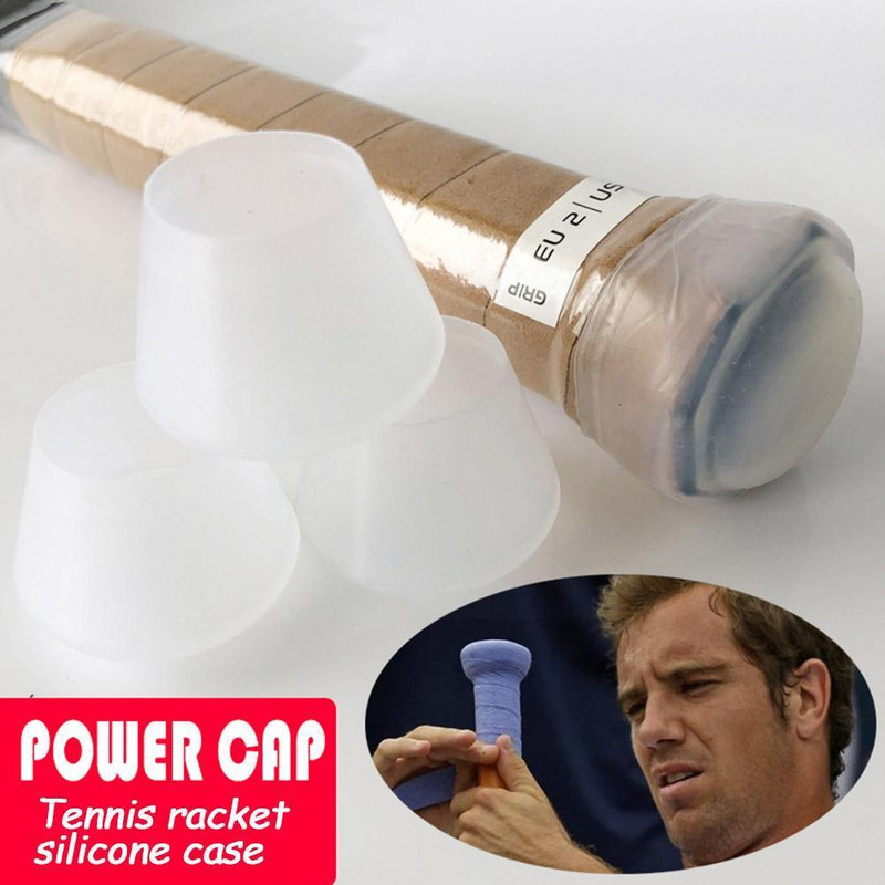 Ütésálló szilikon Energy Sleeve teniszütő burkolat Twinkle lökhárító overgrip sportvég kiegészítők ütő fogantyú markolat Rin P9P9
