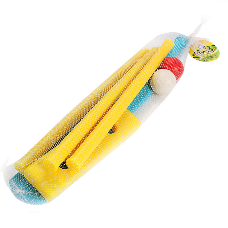 Kriketo rinkinys Žaidimas Sporto lazdos kiemas Vaikų įranga Teniso Žaislai Kieme Šeimos Kroketo Žaidimai Lauke Žaisk Paplūdimyje Kietos lentos Užstatai