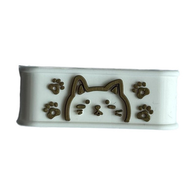 10 tk Cartoon tennisereketi käepideme silikoonrõngas, tennisereketi käepideme katte tihendusrõngad