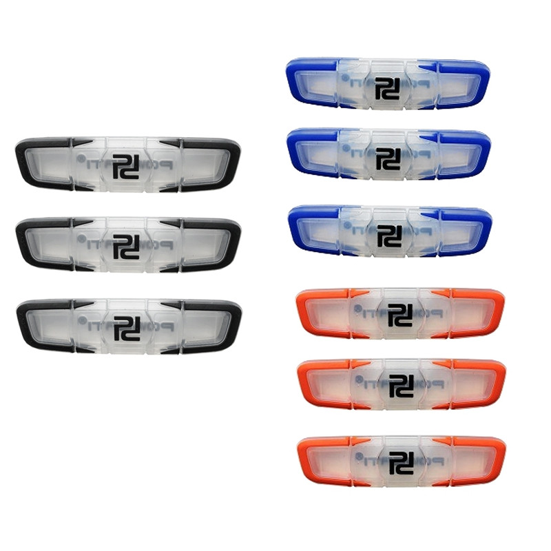 POWERTI 3 tk pika tennisereketi amortisaatori põrutuskindla siibri vahetus, vähendavad reketitarvikud