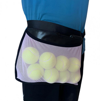 Чанта за тенис топка Oxford Mesh Design Регулируем колан Чанта за топка за пинг-понг Водоустойчива чанта за топка за голф, устойчива на разкъсване