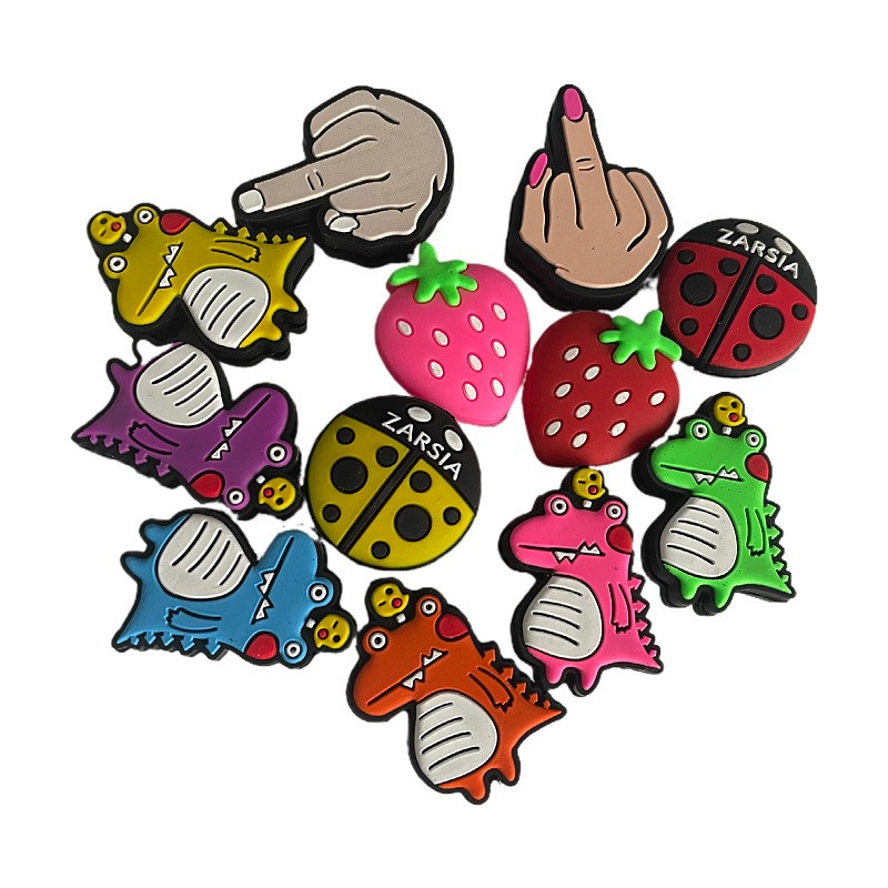 5 tk Cartoon tennisereketi amortisaator, mis vähendab tennisereketi vibratsiooni summutajaid