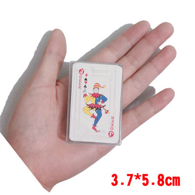 24K zelta spēļu kārtis no plastmasas pokera spēles klāja folijas pokera komplekts burvju kārtis ūdensnecaurlaidīgas kāršu dāvanu kolekcijas azartspēļu galda spēle