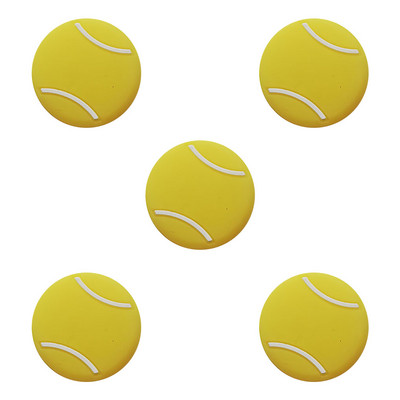 5 bucăți Rachete de tenis Amortizoare Amortizoare Amortizoare de reducere a vibrațiilor Tampoane de culoare solidă Jucători profesioniști în siguranță