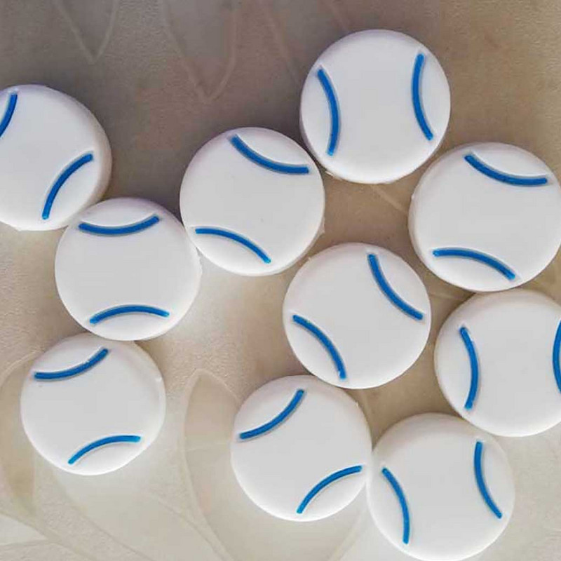 5 bucăți Rachete de tenis Amortizoare Amortizoare Amortizoare de reducere a vibrațiilor Tampoane de culoare solidă Jucători profesioniști în siguranță