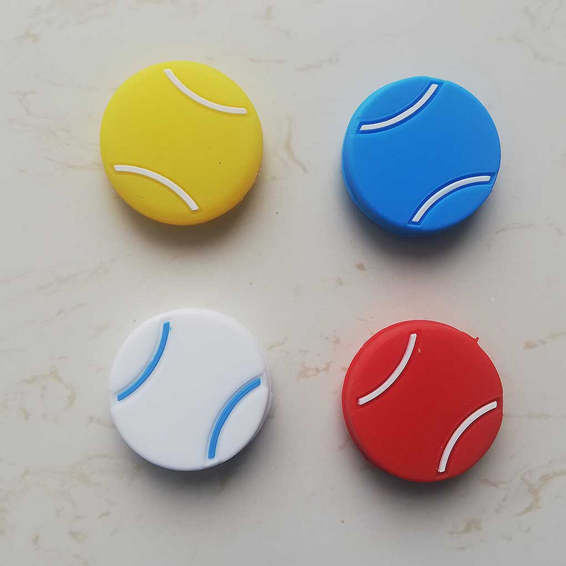 5 bucăți Rachete de tenis Amortizoare Amortizoare Amortizoare de reducere a vibrațiilor Tampoane de culoare solidă Jucători profesioniști în siguranță