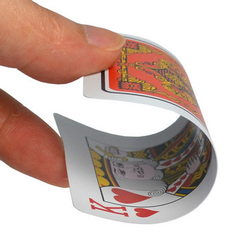 100% PVC нов модел пластмасови водоустойчиви карти за игра на карти за игра на покер Настолни игри 58*88 мм карти карти за покер