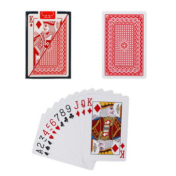 100% PVC Νέο μοτίβο πλαστικό αδιάβροχο για ενήλικες Παιχνίδι Κάρτες πόκερ Επιτραπέζια παιχνίδια 58*88 χιλιοστά Κάρτες πόκερ