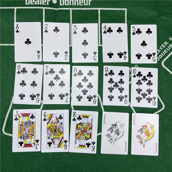 100% PVC карти за игра Пластмаса Игра на покер карти Водоустойчива 4 цвята Тексас Холдем Блекджек Игра Златна карта Борда Развлечения