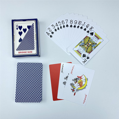 100% PVC spēļu kārtis Plastmasas pokera kāršu spēle Ūdensizturīga 4 krāsu Texas Hold`em blekdžeka spēle Zelta kāršu galda izklaide