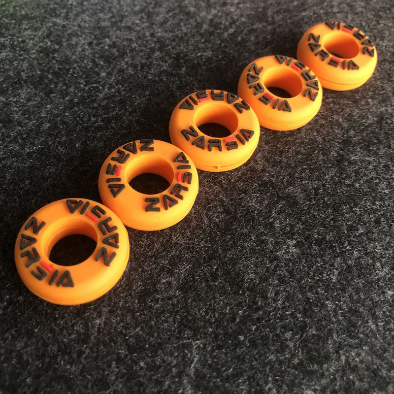 ZARSIA 10 tk kommivärvi tennise summuti amortisaator, mis vähendab tennise reketi vibratsiooni summutajaid