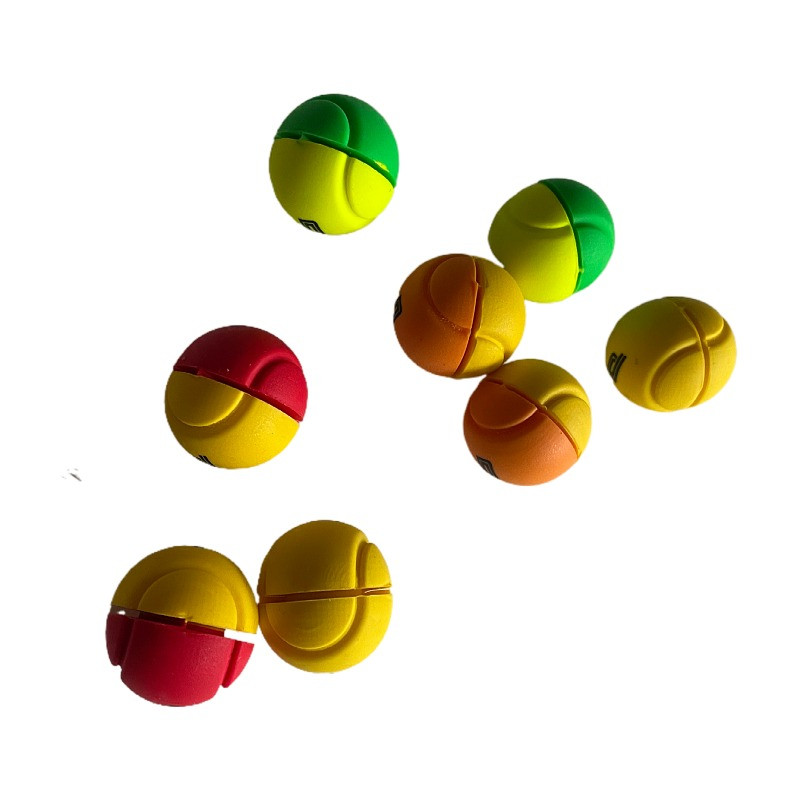 4 DB Kiskereskedelmi Labdák Tervek Teniszütő rezgéscsillapítók Szilikon ÚJ Teniszütő lengéscsillapító