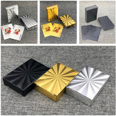 Műanyag játékkártyák Vízálló pókerkártyák Klasszikus ajándék otthoni társasjáték L711