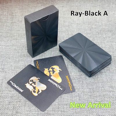 Műanyag játékkártyák Vízálló pókerkártyák Klasszikus ajándék otthoni társasjáték L711