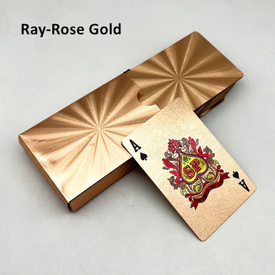 Műanyag játékkártyák Vízálló pókerkártyák Klasszikus ajándék otthoni társasjáték L711